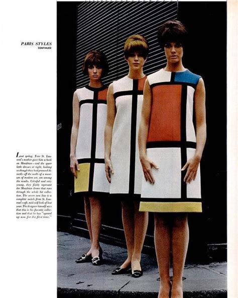 yves saint laurent mondrian collection|mary quant mondrian dress.